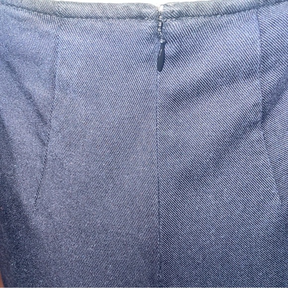 Reformation Pants Black High Waisted Straight Leg Crop Marlon Twill Size 2 - Picture 3 of 8